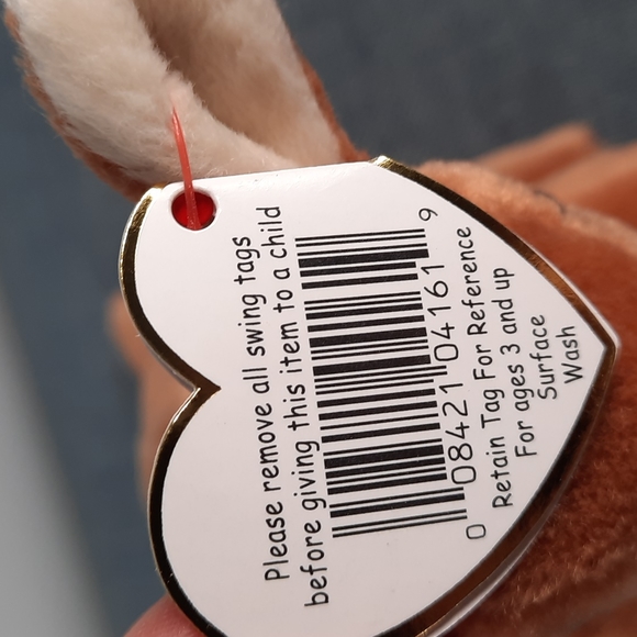 Pouch Kangaroo Joey Ty Beanie Baby November 6th 1996 NWT - Picture 7 of 9